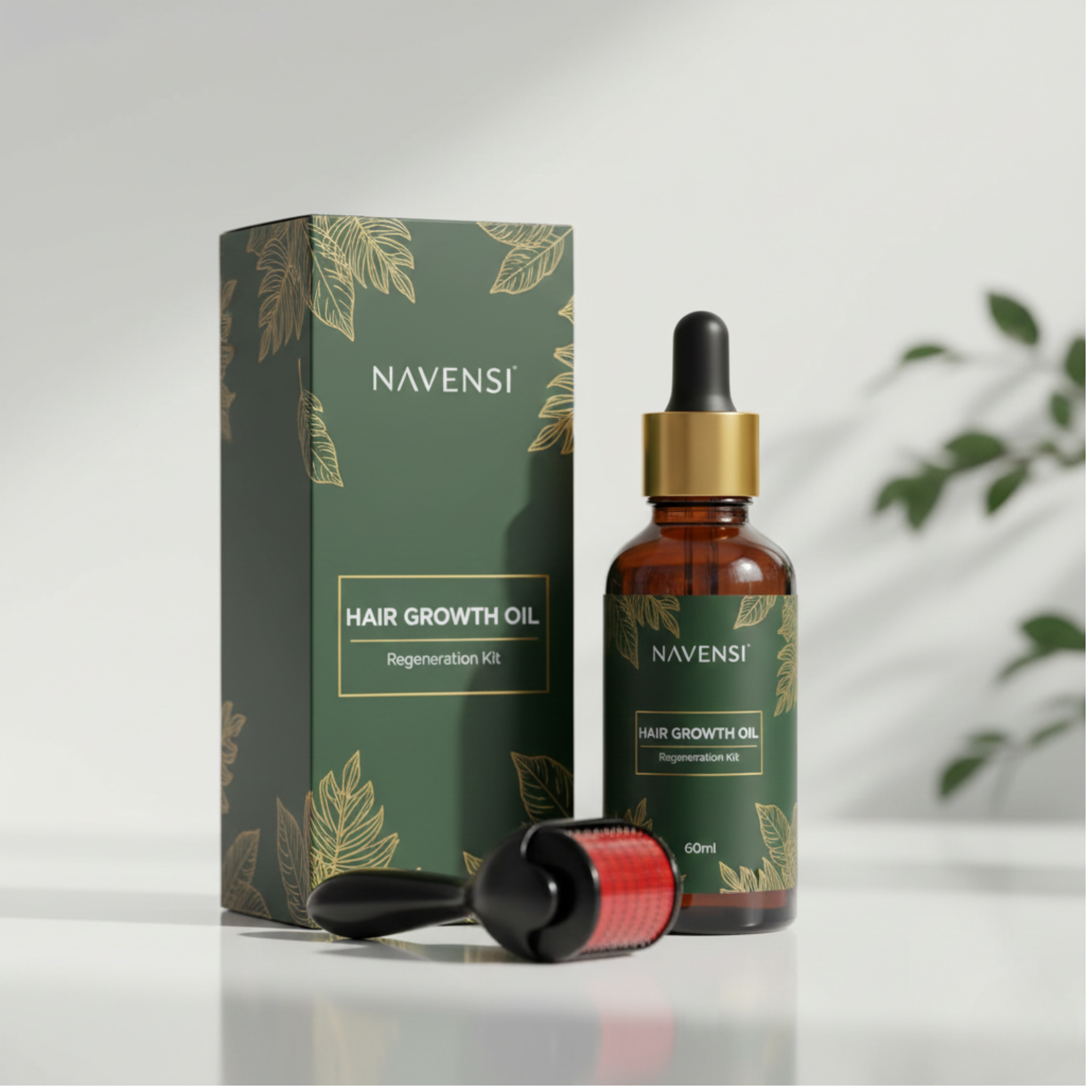 🌿 زيت لنمو الشعر