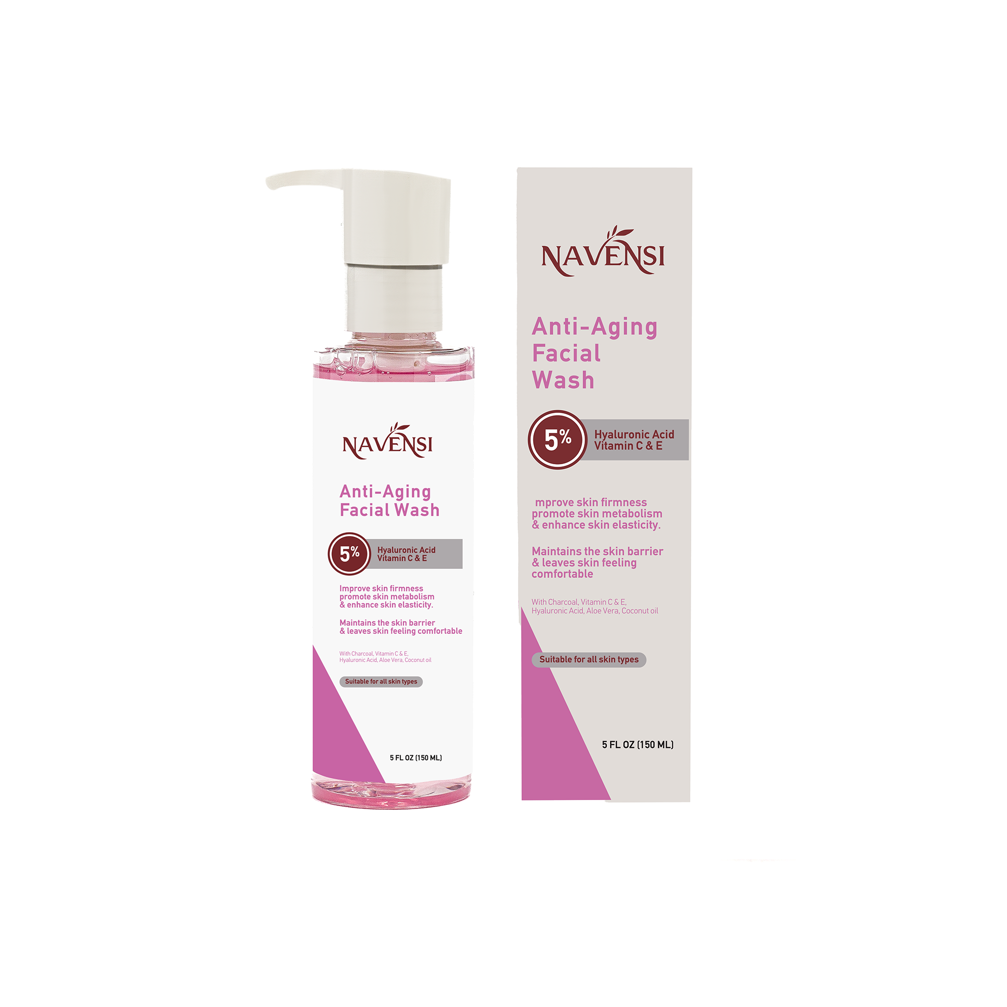 NAVENSI Anti-Aging Facial Wash