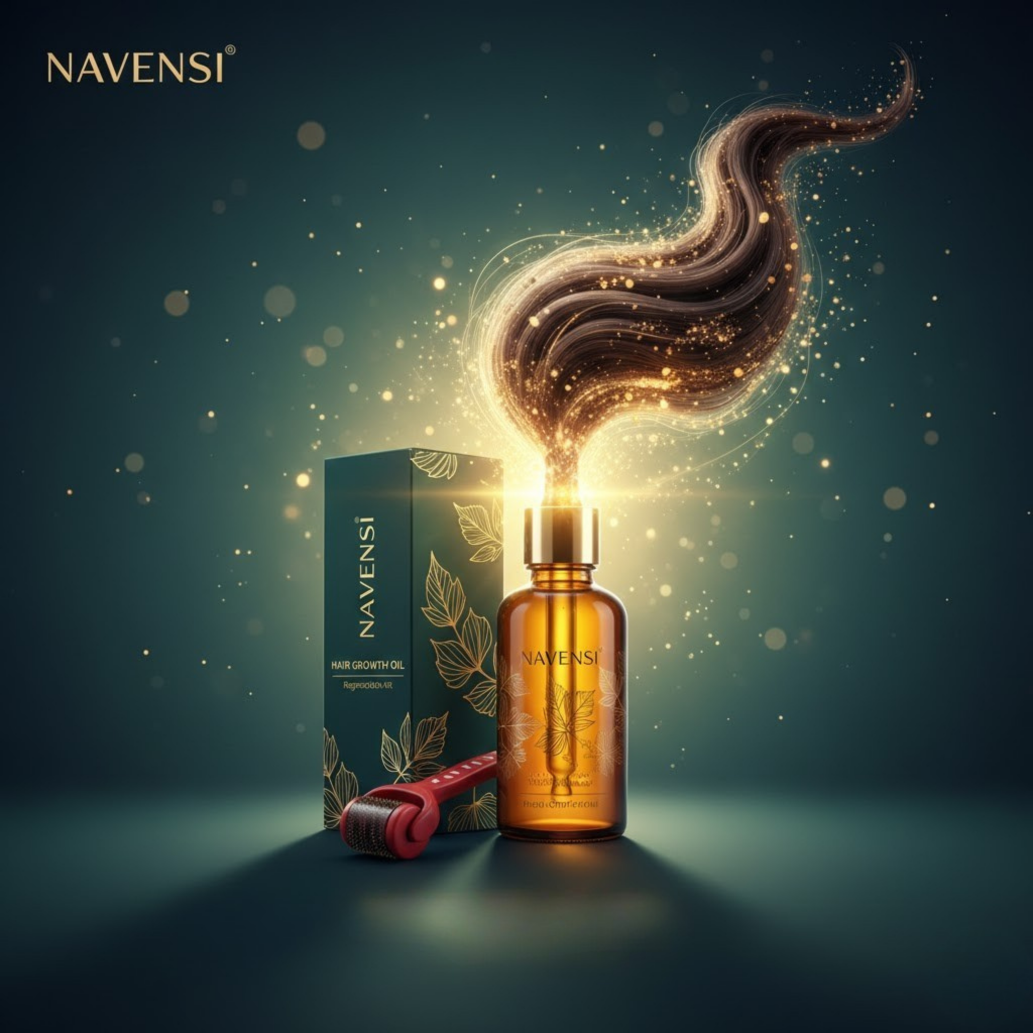 🌿 زيت لنمو الشعر